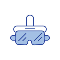 VR Headset Icon vector stock illustration