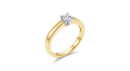 Golden Promise: A Diamond's Gleam