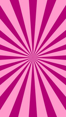 radial sunburst background with bright magenta and pink gradient rays converging to center point creating dynamic retro starburst pattern