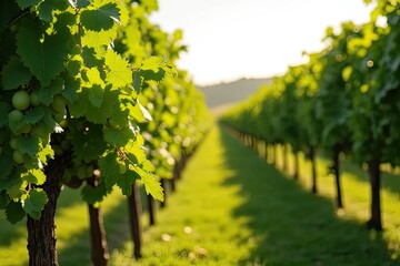 Flowering Grapevine Landscape