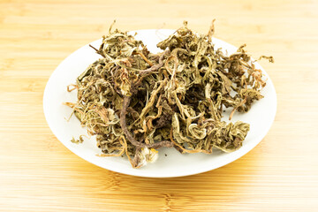 Dried dandelion, a traditional Chinese medicine