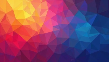 Abstract colorful background with geometric shapes, ideal for voucher design , corporate, digital art background