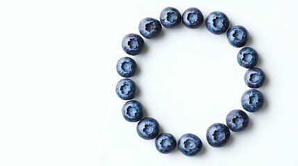 Fototapeta premium A bracelet featuring blue beads.