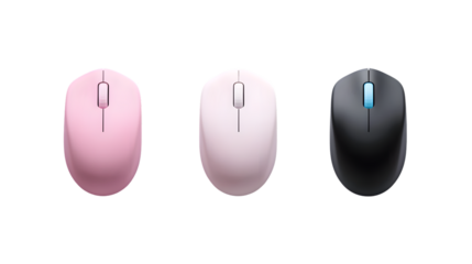 Professional Computer Mouse Collection in Various Pink Colors for Creative Design Projects