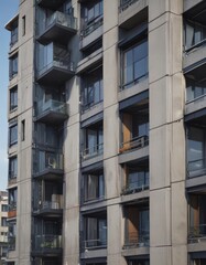 Obraz premium Close-up of interconnected modern building modules, showcasing intricate details , industrial, segments, modules