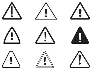CAUTION SIGN SILHOUETTE WHITE BACKGROUND