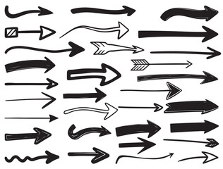 DOODLE ARROWS SILHOUETTE