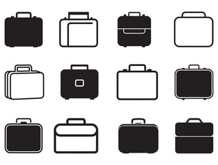 LUNCH BOX SILHOUETTE WHITE BACKGROUND