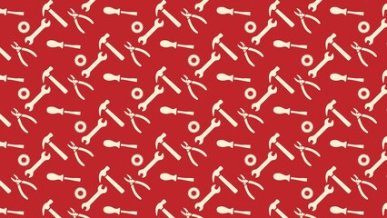 SEAMLESS MACHINE TOOLS PATTERN DESIGN 
