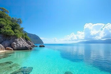 Fototapeta premium Isolated Island Paradise