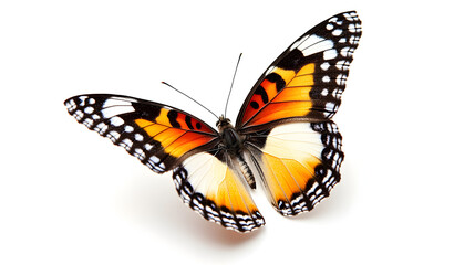 Naklejka premium butterfly isolated on white background