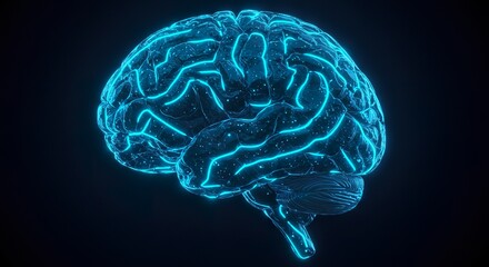 Glowing neural pathways illustrating the complexities of the human brain