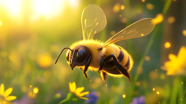 bee on a flower