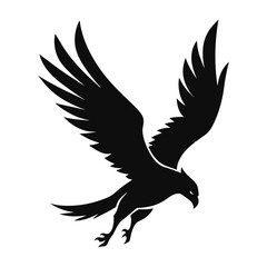 Soaring Eagle Silhouette A Powerful Emblem