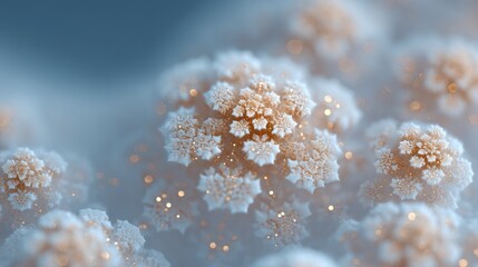 mesmerizing pattern of fractals symphony of repetition unfolds against clean backdrop offering ample copy space