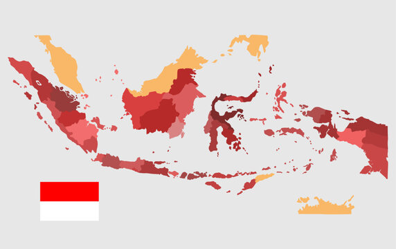 Indonesia map 