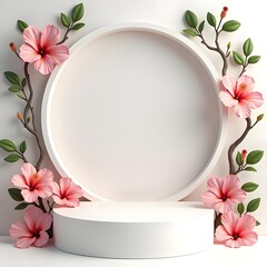 Garden Serenity: A Nature-inspired Beauty Serum Showcase