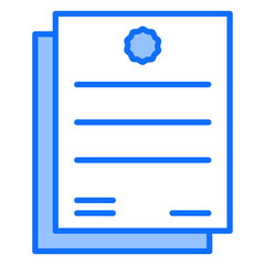 Obraz premium Letterhead Icon