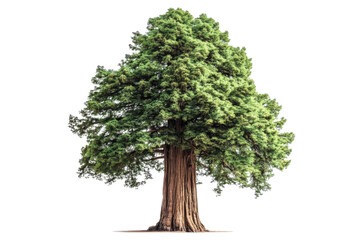 Fototapeta premium Majestic Ancient Tree in Nature's Embrace . Transparent background PNG