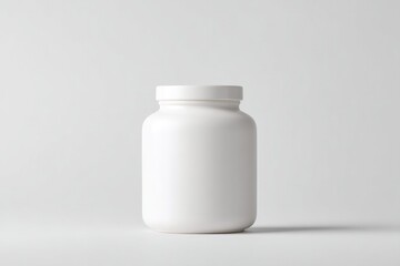 single kimchi jar on white background emphasizing traditional korean cuisine and culture