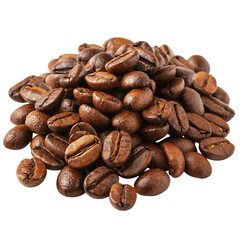 Naklejka premium Roasted Coffee Beans Transparent PNG
