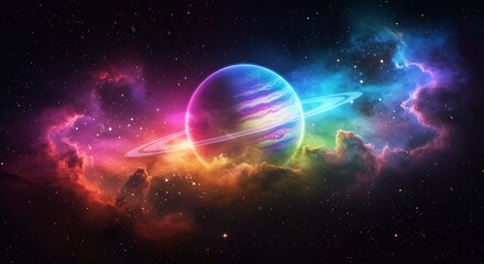 Cosmic Rainbow Planet
