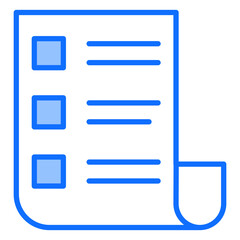 Fototapeta premium List Icon