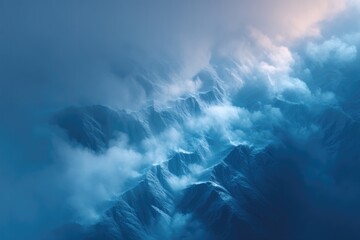 Fototapeta premium aerial drone view of south korean landscape from top-down perspective capturing minimalistic elements