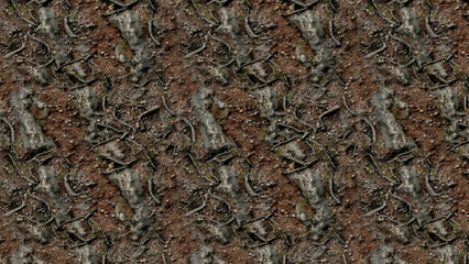 Ground forest texture background