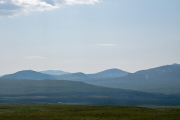 Alpine mountain landscape