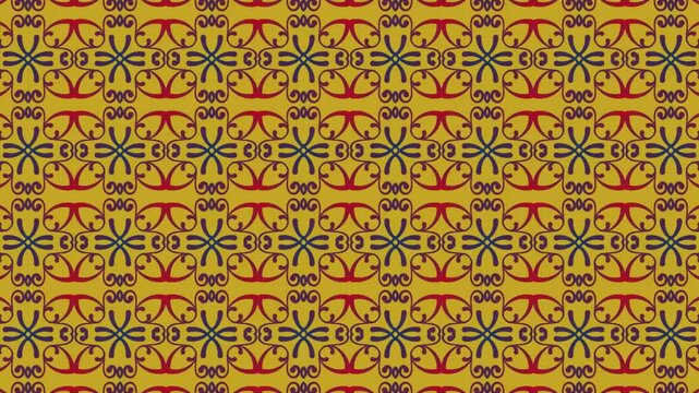 beautiful abstract pattern background animation
