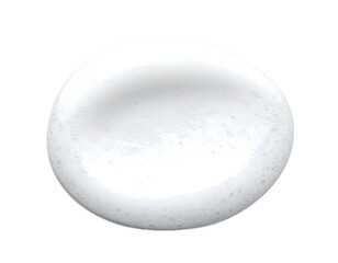 Close-up of White Foam with Bubbles
