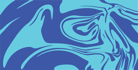 Abstract Blue Swirl Background Design | Dynamic Abstract Art