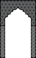 Mihrab, Vector for laser cutting