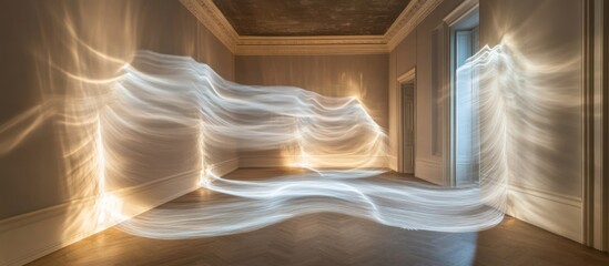 Light-Painted Interior