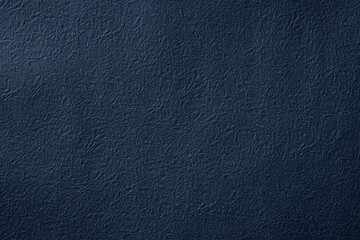 Textured navy blue Japanese washi paper material