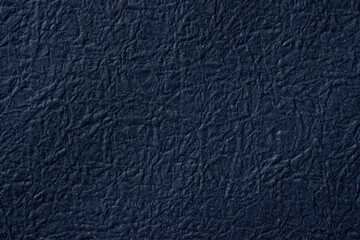 Textured navy blue Japanese washi paper material
