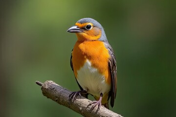 Portrait of a Striking Bird