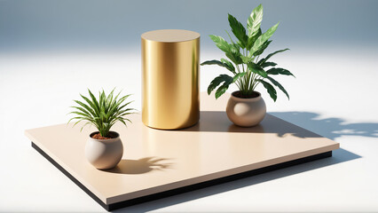 High-definition product podium background