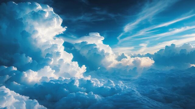 A videograph depicting a sky