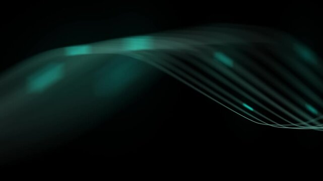A Wave of Fiber Optics - Cinematic Blue Version