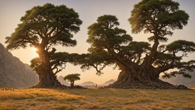 Tree in the desert