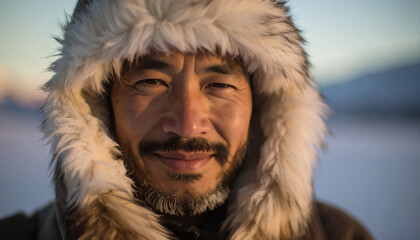 Junger Inuit Mann