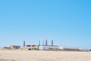 factory on the beach