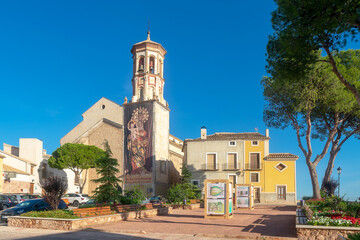 Church and Convent of San Esteban, Brotherhood of the Virgin of Wonders. Cehegín, Murcia, Spain,...