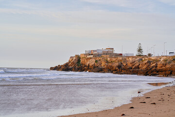 beach and rocks