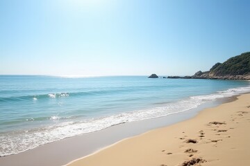 Fototapeta premium Serene Coastal Scenery
