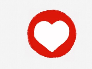 red heart symbol