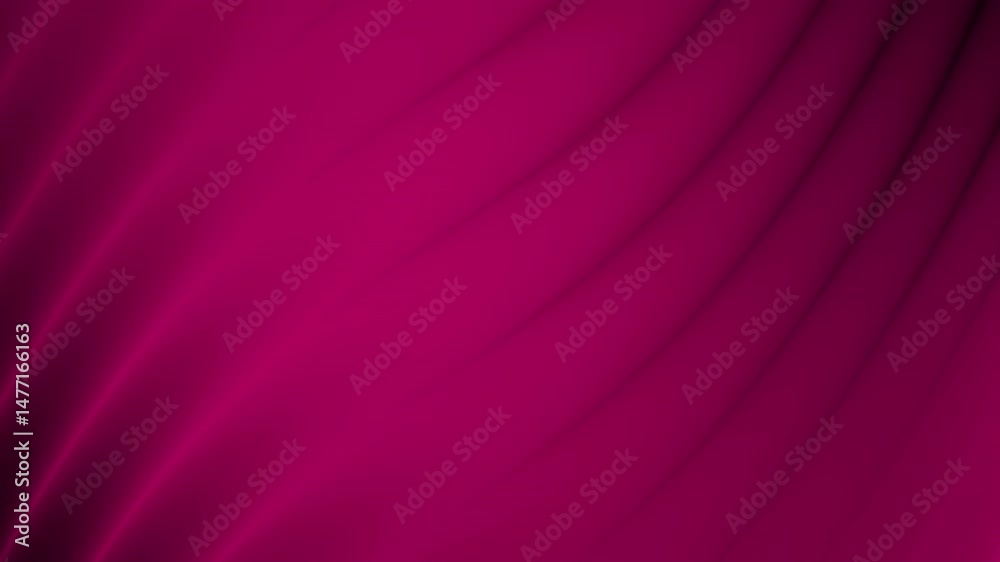 Poster smooth magenta waves create a soft abstract background with subtle gradients and flowing lines.