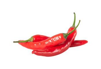 red hot chili peppers isolated